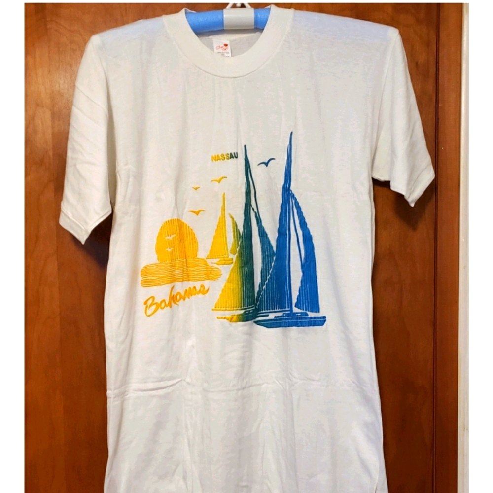 Vintage Nassua Bahamas Single Stitch Destination T